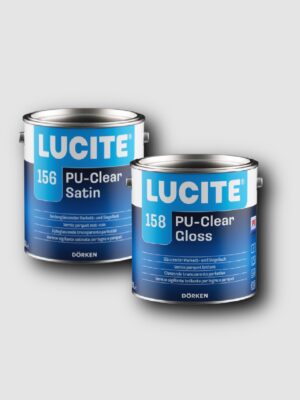 Lakier LUCITE® 156 PU-Clear Satin / 158 PU-Clear Gloss