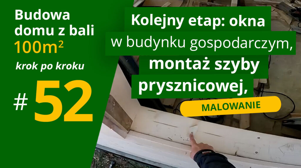 okna w budynku gospodarczym